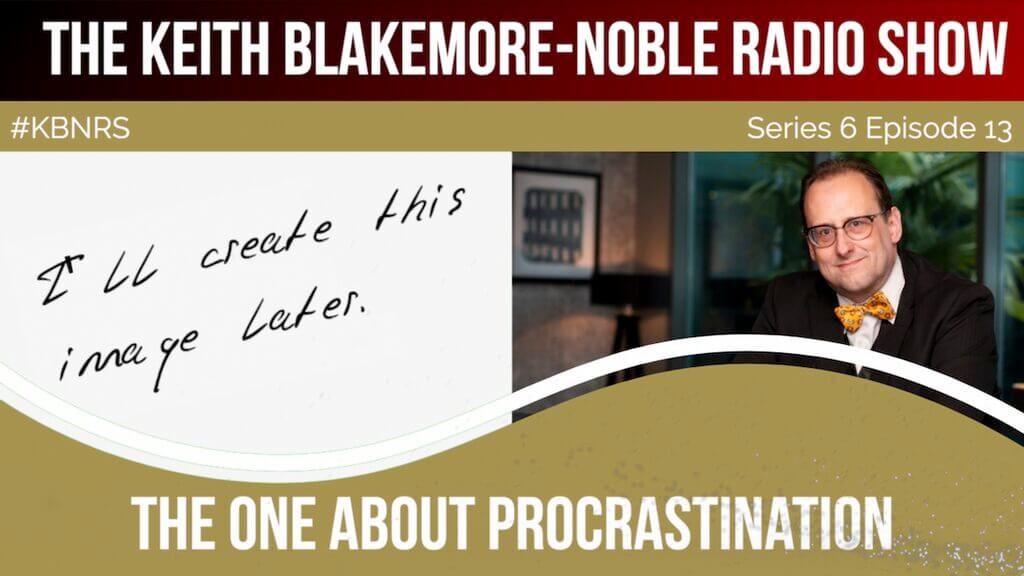 0613 Procrastination splash